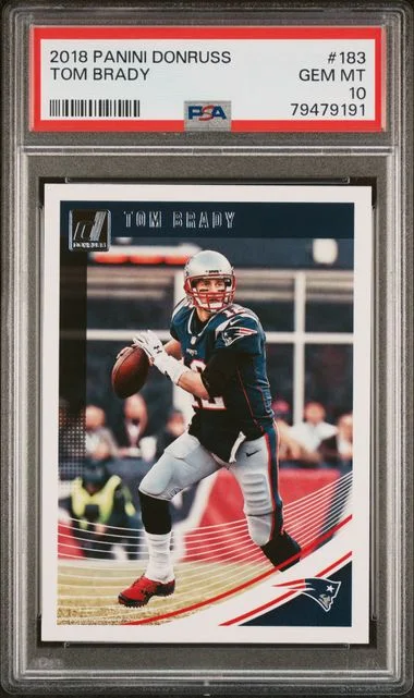 2018 Panini Donruss Tom Brady #183 card image