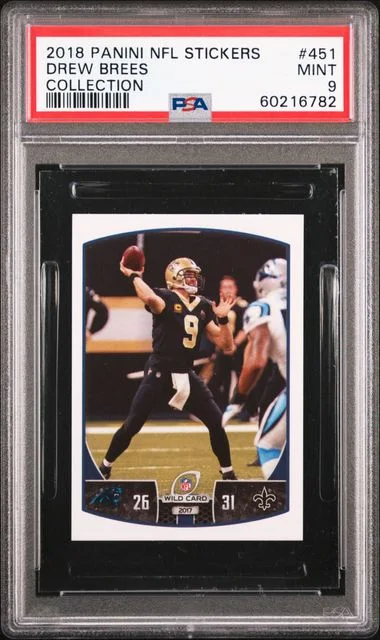 2018 Panini Drew Brees NFL Stickers Collection #451 card image