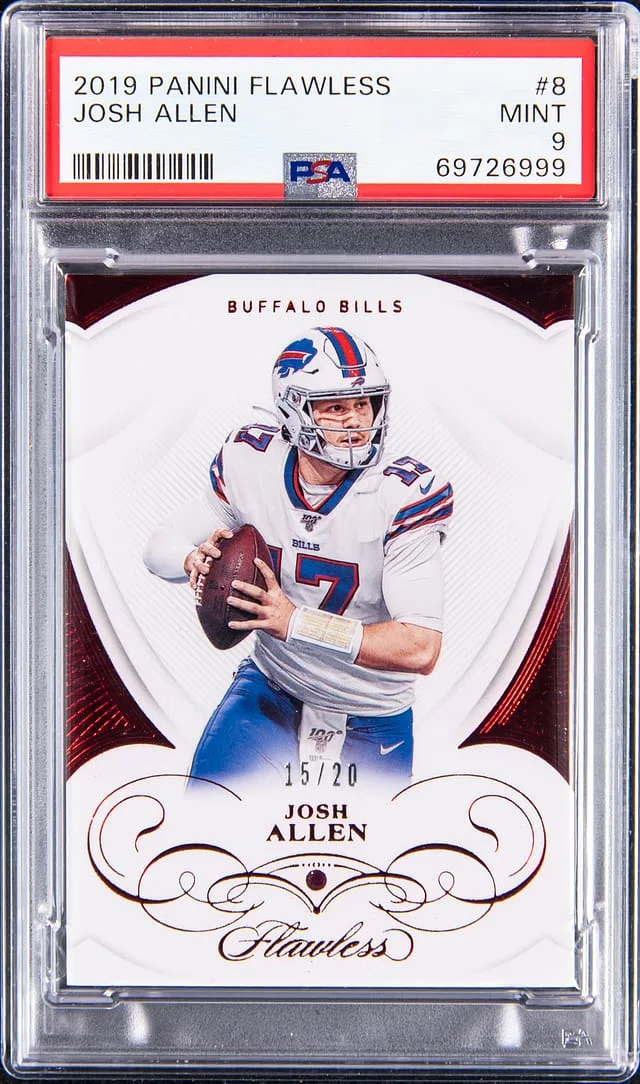 2018 Panini Flawless Josh Allen #8 card image