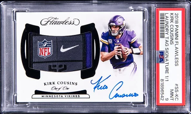 2018 Panini Flawless Laundry #no-number card image