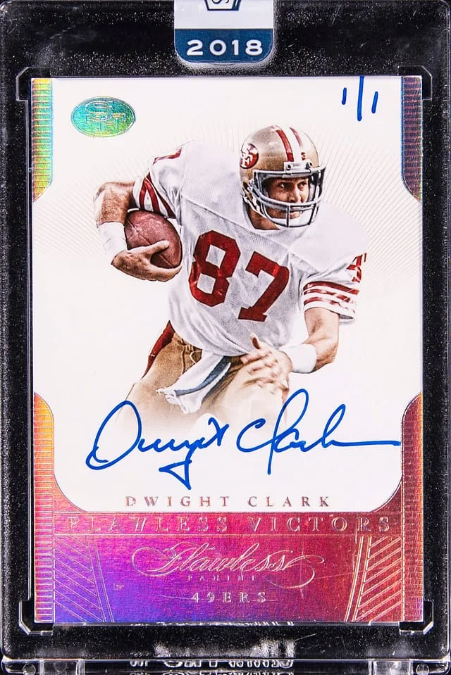 2018 Panini Honors Dwight Clark #no-number card image