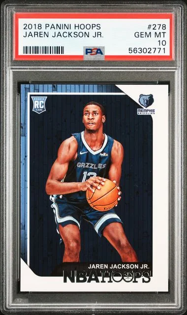 2018 Panini Hoops Jaren Jackson Jr. #278 card image