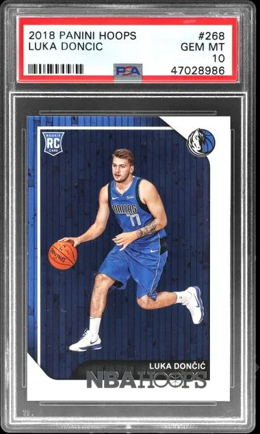 2018 Panini Hoops Luka Doncic #268 card image