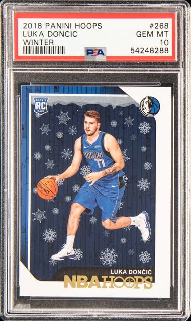 2018 Panini Hoops Winter Luka Doncic #268 card image
