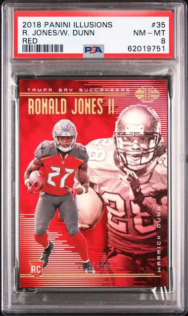 2018 Panini Illusions Ronald Jones Ii/Warrick Dunn #35 card image