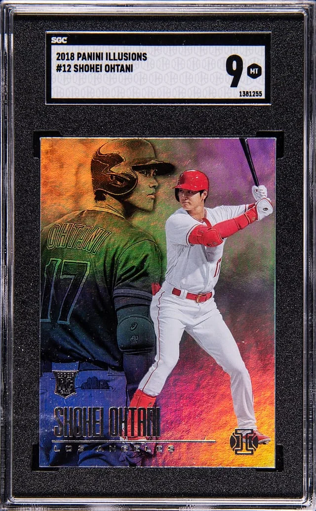 2018 Panini Illusions Shohei Ohtani #12 card image