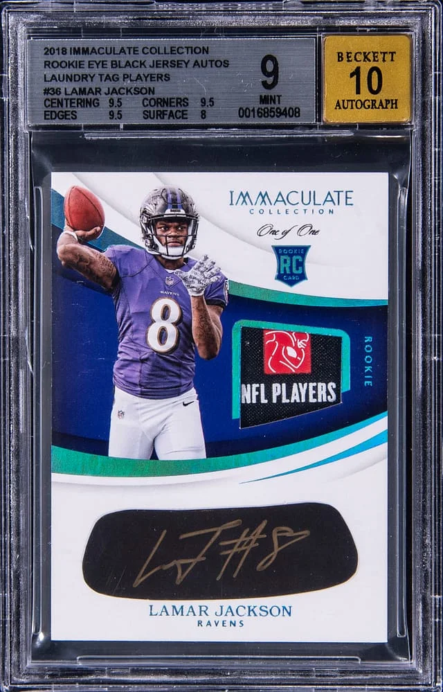 2018 Panini Immaculate Collection Eye Black #no-number card image