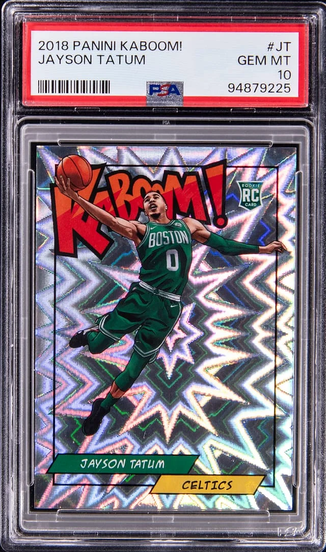 2018 Panini Jayson Tatum Kaboom! #K-JT card image