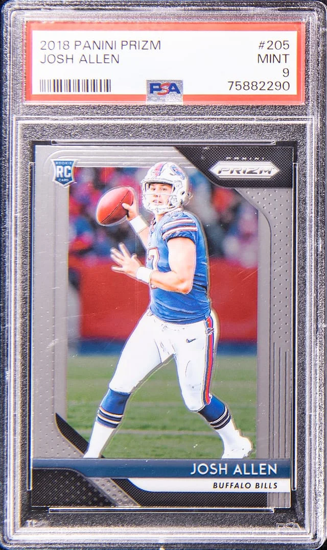 2018 Panini Josh Allen Prizms #205 card image
