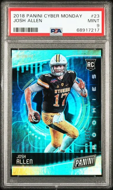 2018 Panini Josh Allen Cyber Monday #23 card image