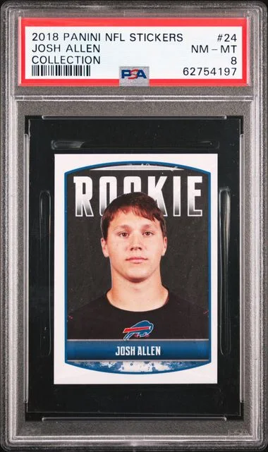 2018 Panini Josh Allen NFL Stickers Collection #24 card image
