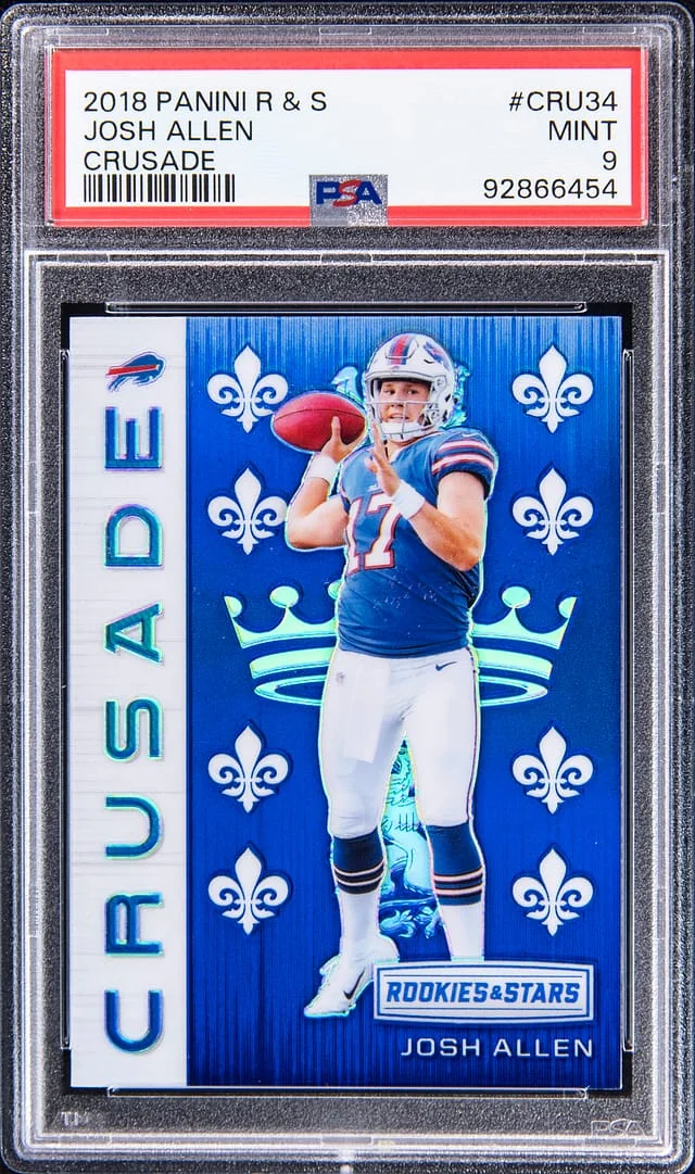 2018 Panini Josh Allen Rookies & Stars Crusade Green #CRU-34 card image