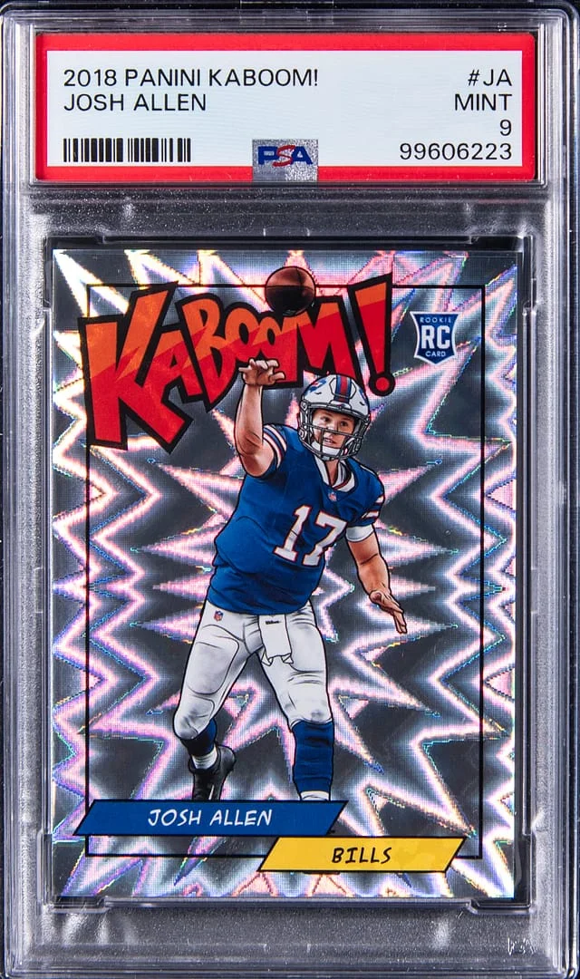 2018 Panini Josh Allen Kaboom! #K-JA card image