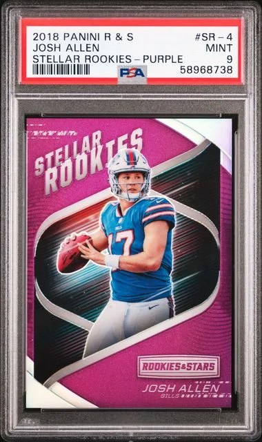 2018 Panini Josh Allen Rookies & Stars Stellar Rookies #SR-4 card image