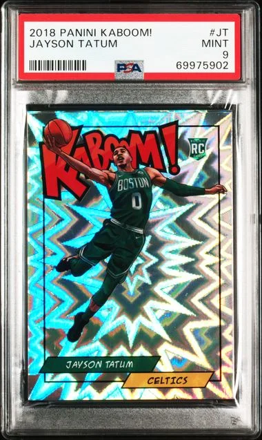 2018 Panini Kaboom! Jt Jayson Tatum #no-number card image