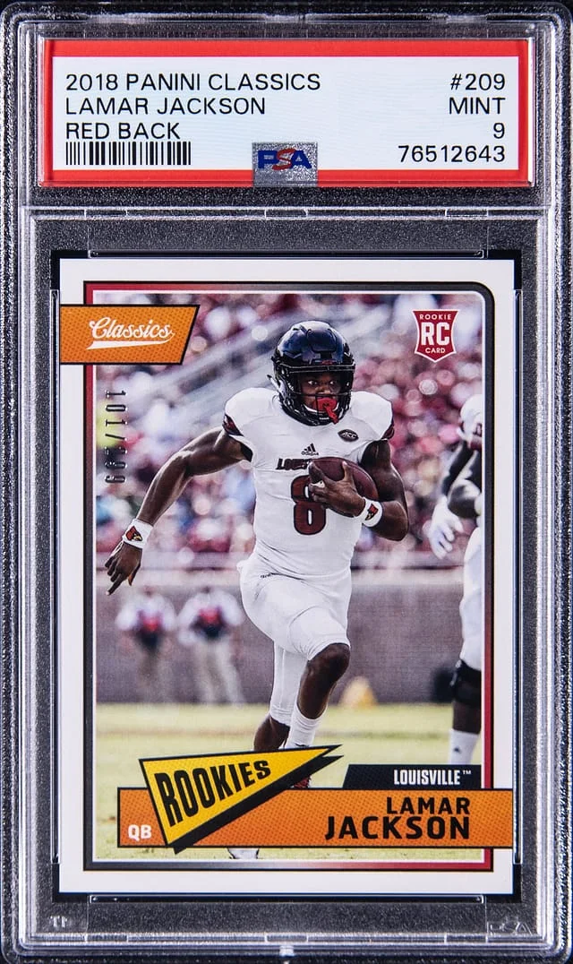 2018 Panini Lamar Jackson Unparalleled #209 card image