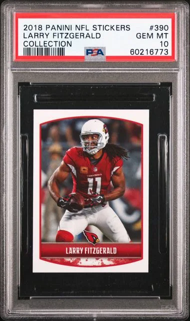 2018 Panini Larry Fitzgerald NFL Stickers Collection #390 card image
