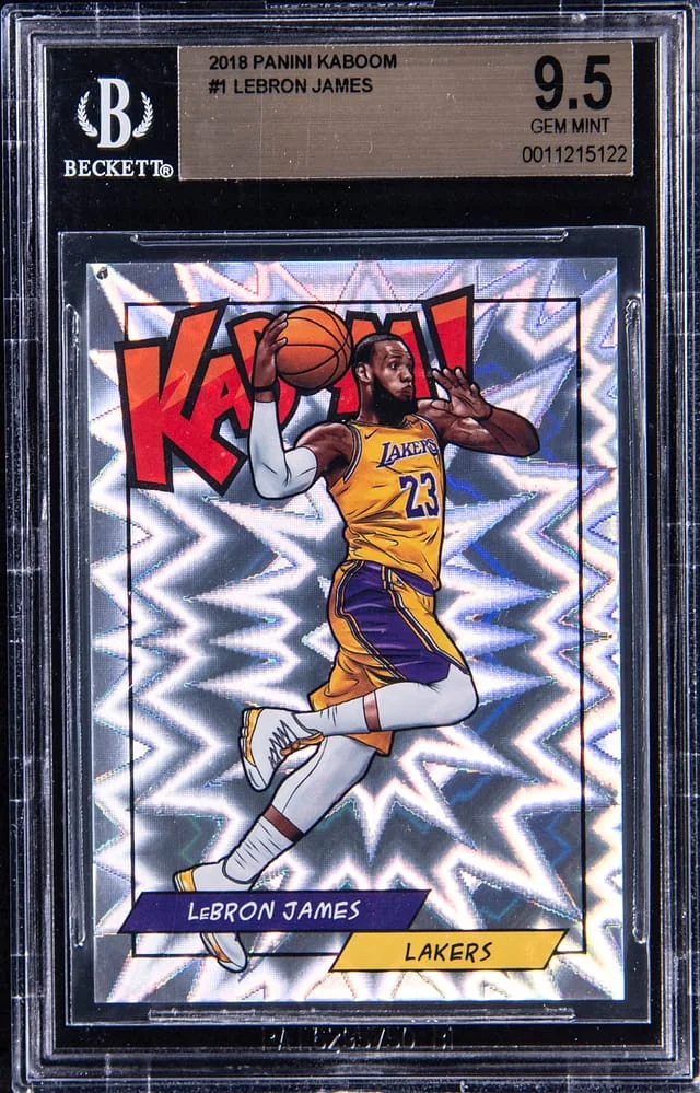 2018 Panini LeBron James Kaboom! #1 card image