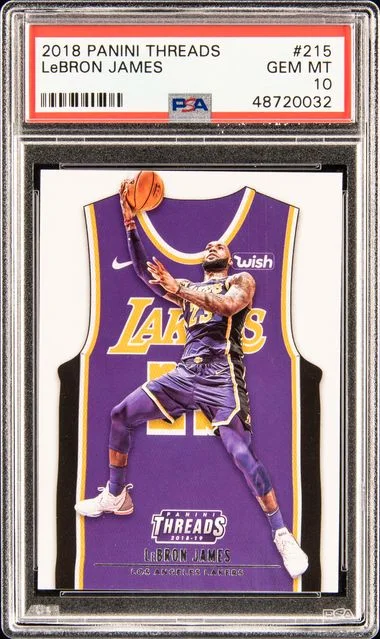 2018 Panini LeBron James Threads #215 card image