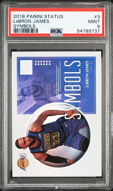 2018 Panini LeBron James Status Symbols #3 card image