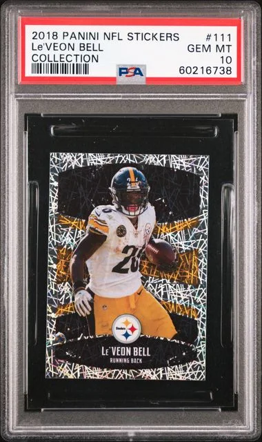 2018 Panini Le'Veon Bell NFL Stickers Collection #111 card image