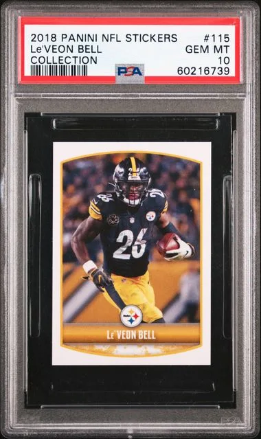 2018 Panini Le'Veon Bell NFL Stickers Collection #115 card image