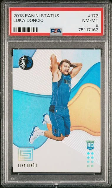 2018 Panini Luka Doncic Status #172 card image