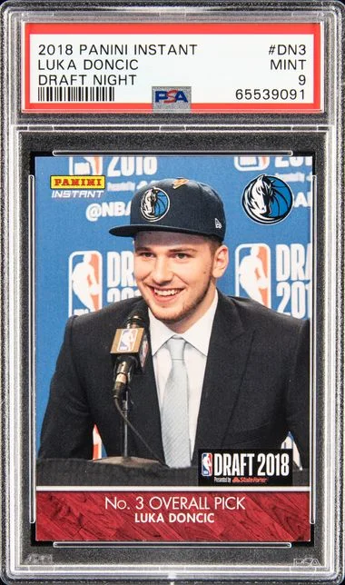 2018 Panini Luka Doncic (/811) Instant Draft Night #DN3 card image