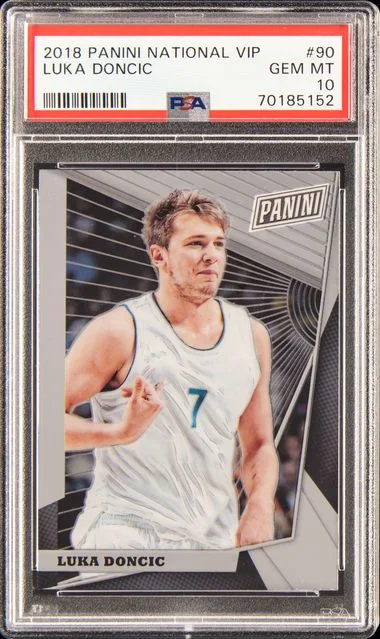 2018 Panini Luka Doncic National VIP #90 card image