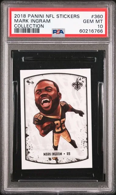2018 Panini Mark Ingram NFL Stickers Collection #360 card image