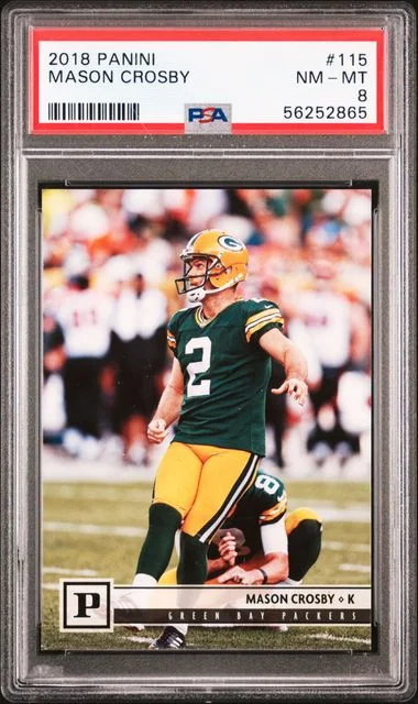 2018 Panini Mason Crosby #115 card image