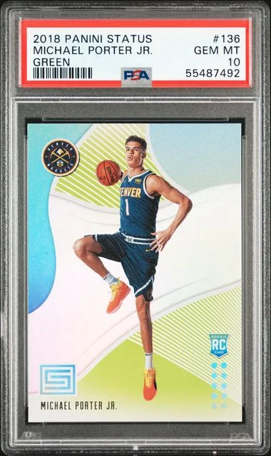 2018 Panini Michael Porter Jr. Status #136 card image