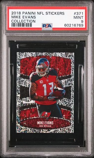 2018 Panini Mike Evans NFL Stickers Collection #371 card image
