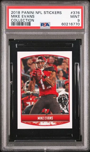 2018 Panini Mike Evans NFL Stickers Collection #376 card image