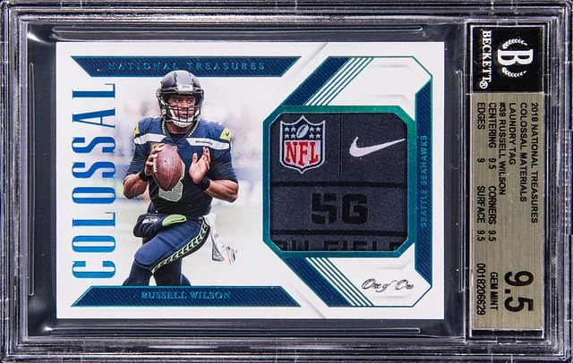 2018 Panini National Treasures Colossal Materials Laundry #no-number card image