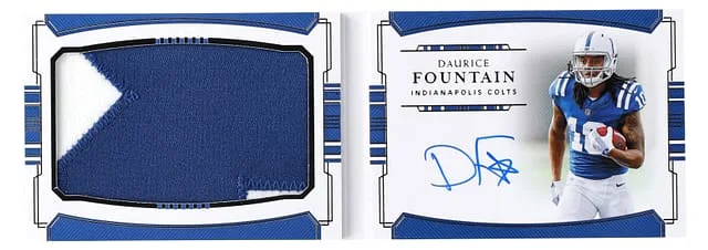 2018 Panini National Treasures Darius Founatin Prime Signatures #PSB-DF card image