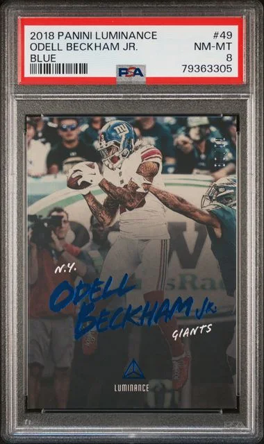 2018 Panini Odell Beckham Jr. Luminance #49 card image