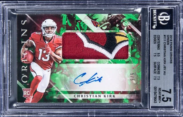 2018 Panini Origins Christian Kirk Green #111 card image