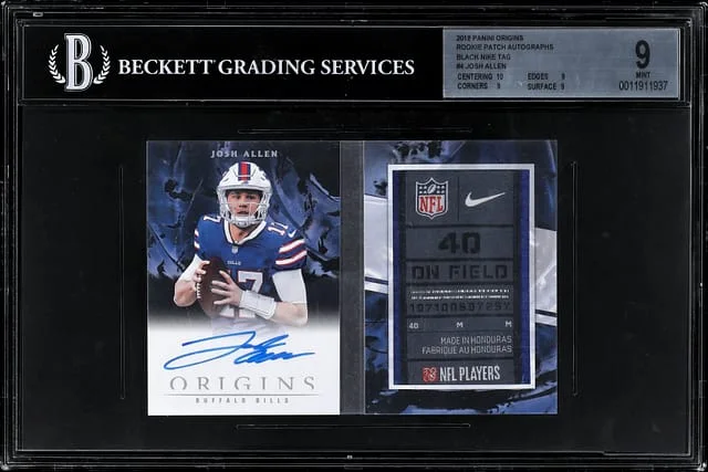 2018 Panini Origins Patch #no-number card image