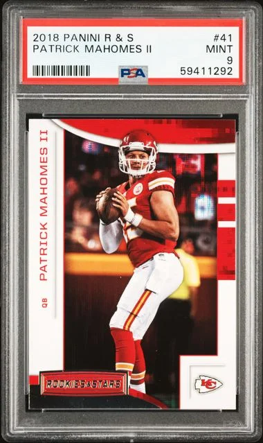 2018 Panini Patrick Mahomes II Rookies & Stars #41 card image