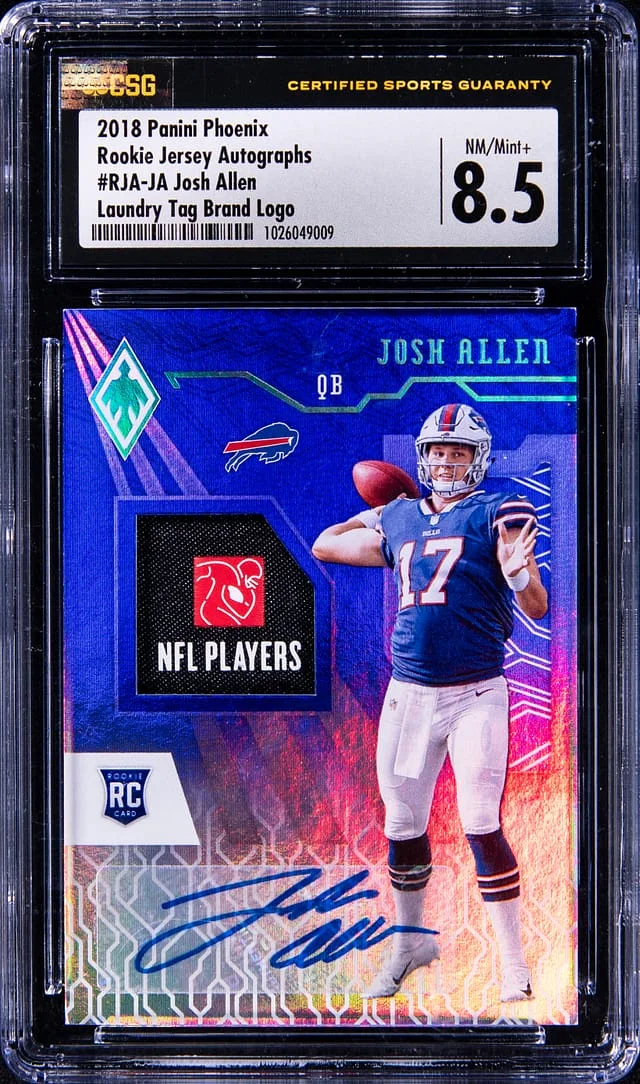 2018 Panini Phoenix Jersey Autographs Laundry #no-number card image