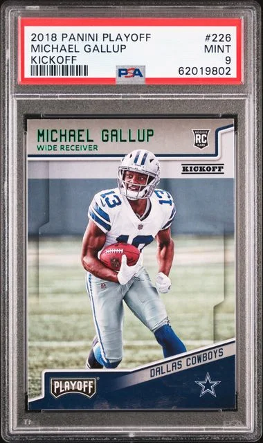 2018 Panini Playoff Michael Gallup #226 card image