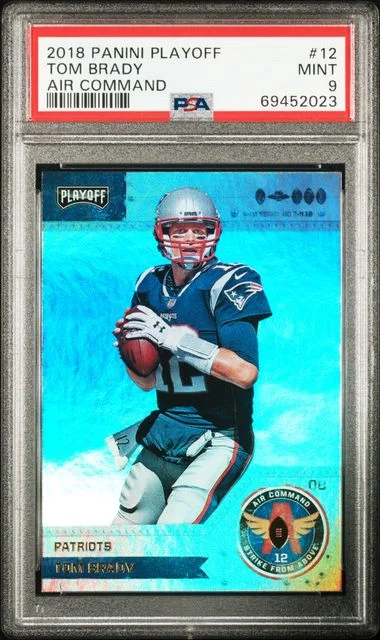 2018 Panini Playoff Tom Brady Air Command #12 card image