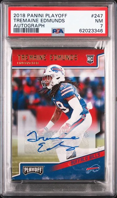 2018 Panini Playoff Tremaine Edmunds #247 card image