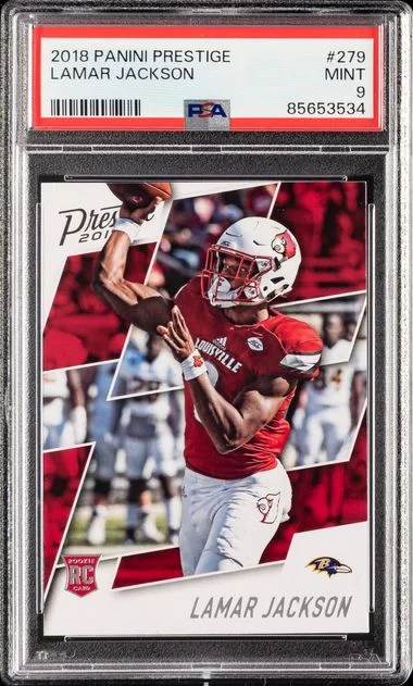 2018 Panini Prestige Lamar Jackson #279 card image