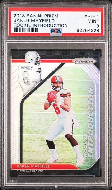 2018 Panini Prizm Baker Mayfield Introduction #RI-1 card image