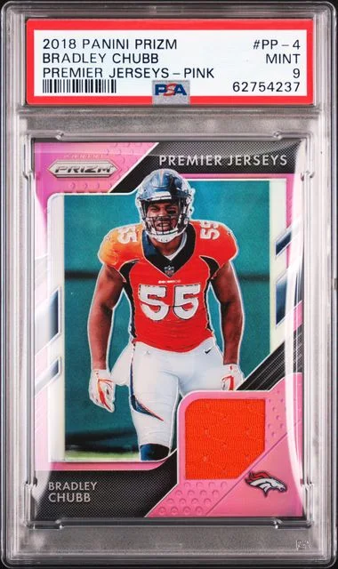 2018 Panini Prizm Bradley Chubb Premier Jerseys #PP-4 card image