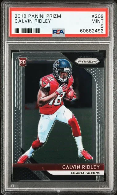 2018 Panini Prizm Calvin Ridley #209 card image