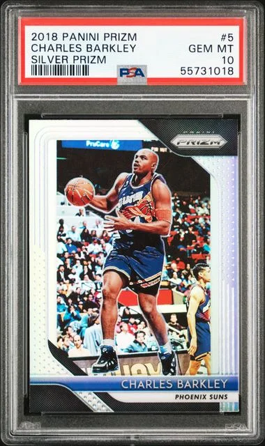 2018 Panini Prizm Charles Barkley Silver Prizm #5 card image