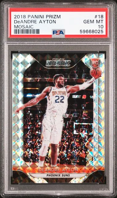 2018 Panini Prizm Deandre Ayton Mosaic #18 card image